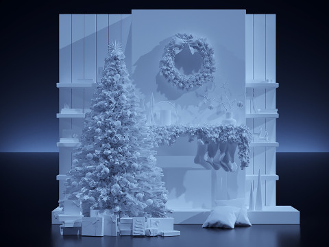 クリスマスの装飾 13 3Dモデル