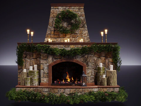 Decorazioni natalizie 14 Modello 3D