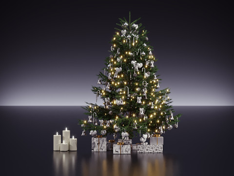 Рождественский декор 16 3D Модель