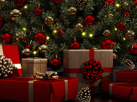 Christmas Decor 17 3D Model
