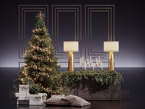 Рождественский декор 18 3D Модель