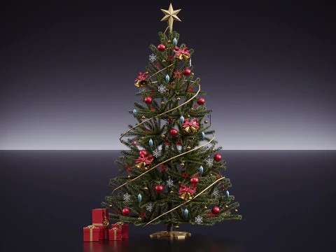 Рождественский декор 21 3D Модель