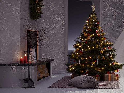 Christmas Decor 24 3D Model