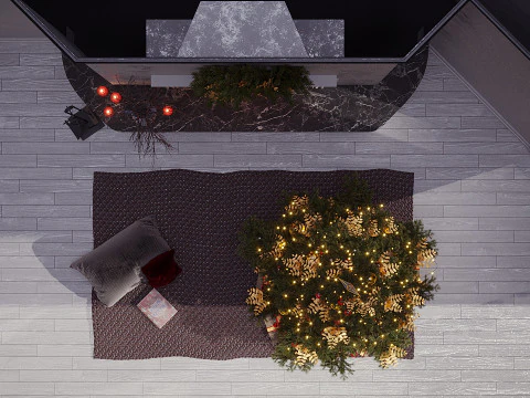 Christmas Decor 24 3D Model