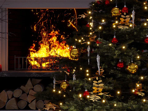 Christmas Decor 24 3D Model