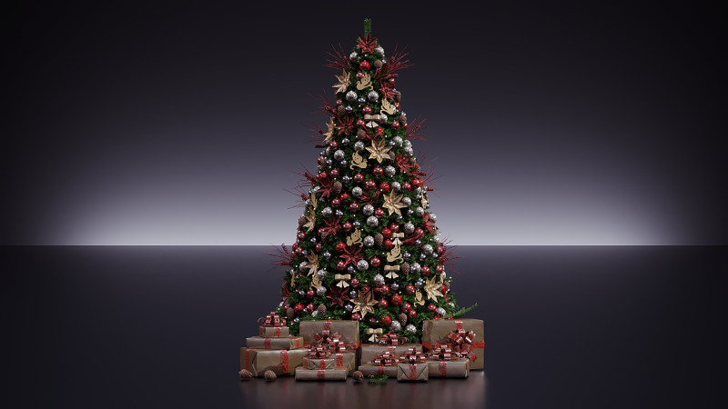 クリスマスデコレーション25 3Dモデル .c4d .max .obj .3ds .fbx .stl .blend 