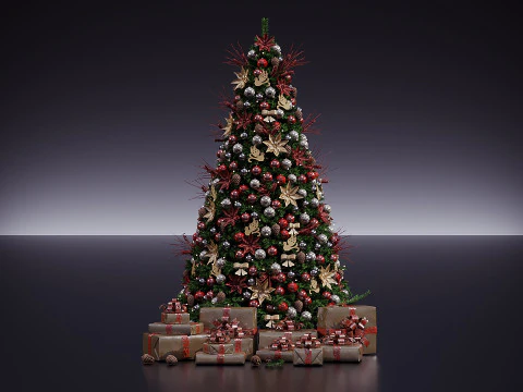 Kerstdecoratie 25 3D Model