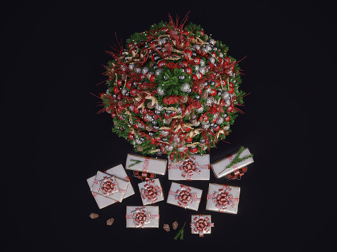 クリスマスデコレーション25 3Dモデル