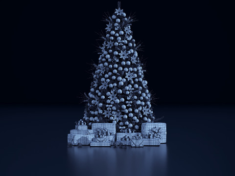 クリスマスデコレーション25 3Dモデル