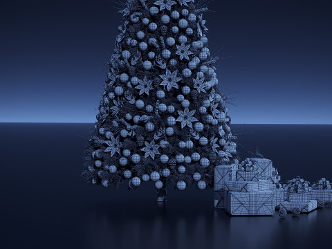 クリスマスデコレーション25 3Dモデル