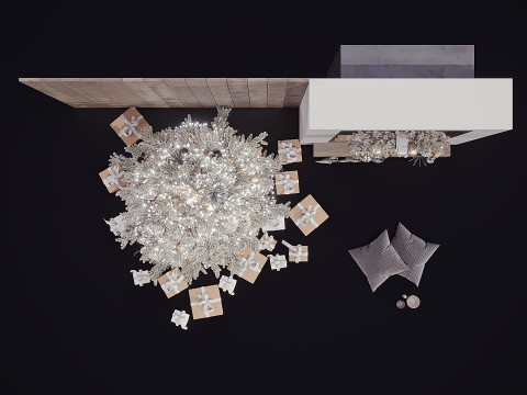 Dekoracje świąteczne 27 Model 3D