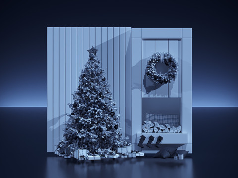 Dekoracje świąteczne 27 Model 3D