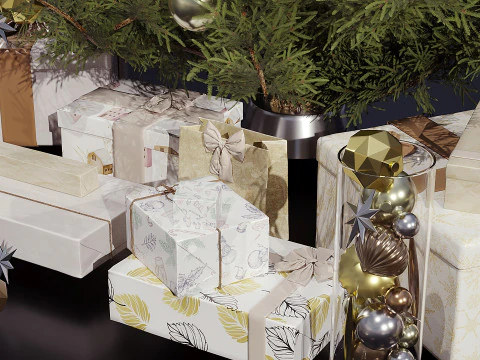 Christmas decor 30 3D Model