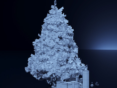 Новорічний декор 30 3D Модель