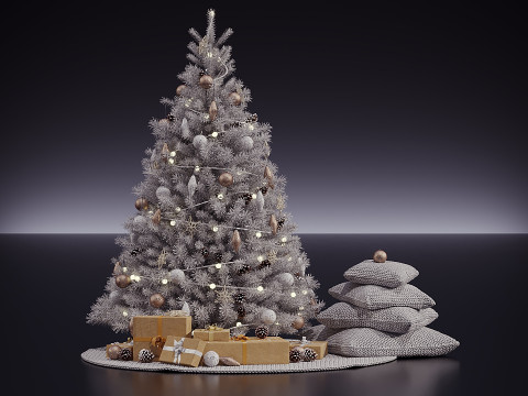 Рождественский декор 6 3D Модель