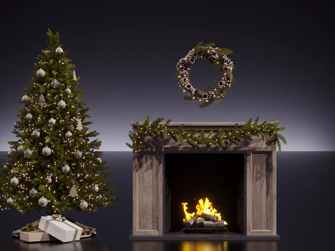 Decorazioni natalizie 7 Modello 3D