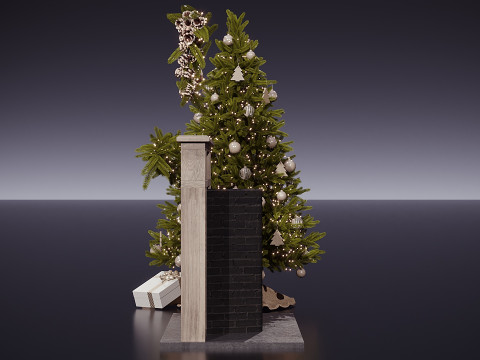 Dekorasi Natal 7 Model 3D