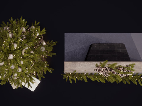 Dekorasi Natal 7 Model 3D