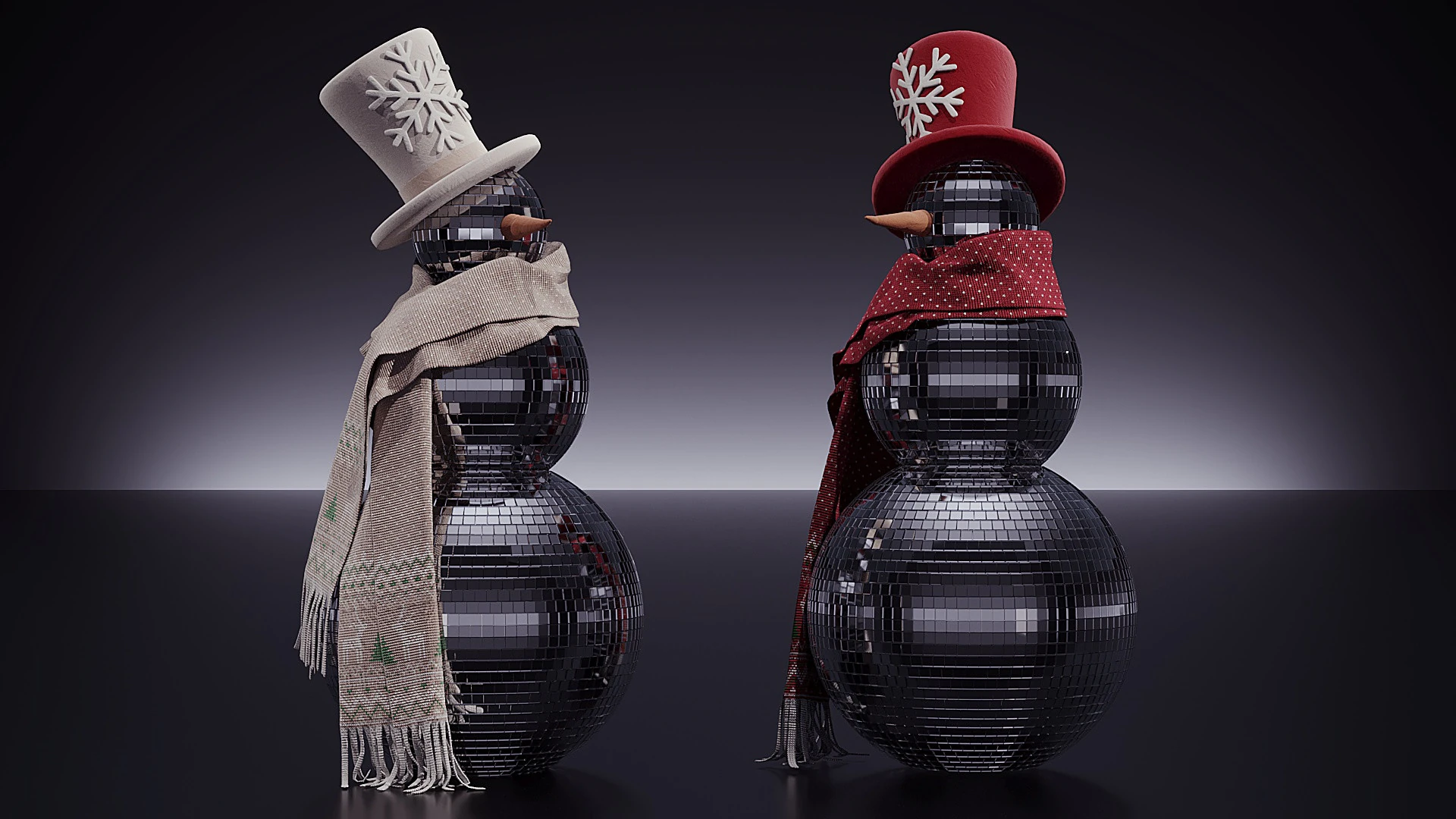 Christmas Decor 08 3D Model .c4d .max .obj .3ds .fbx .stl .blend