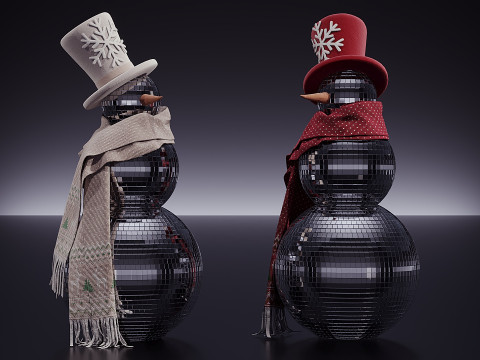 Рождественский декор 08 3D Модель