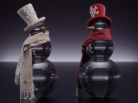 Kerstdecoratie 08 3D Model