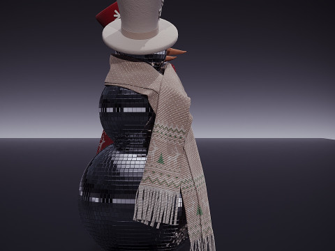 Dekoracje świąteczne 08 Model 3D