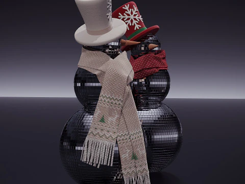 Christmas Decor 08 3D Model