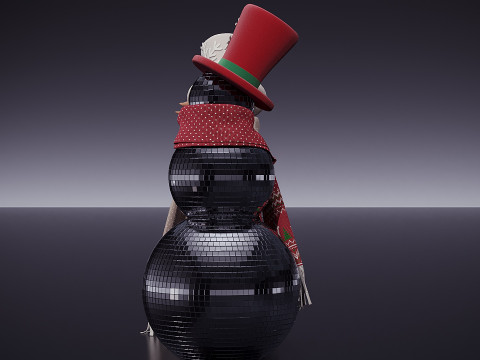 Dekoracje świąteczne 08 Model 3D