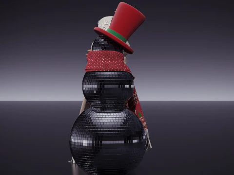 Christmas Decor 08 3D Model