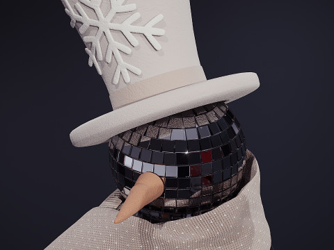 Dekoracje świąteczne 08 Model 3D