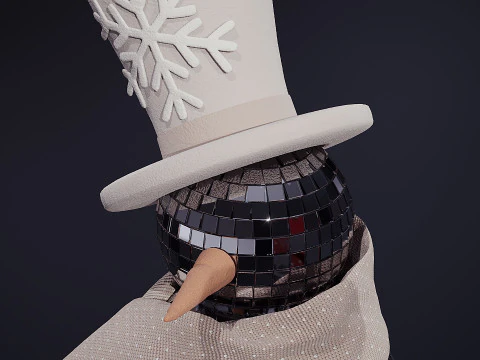 Christmas Decor 08 3D Model