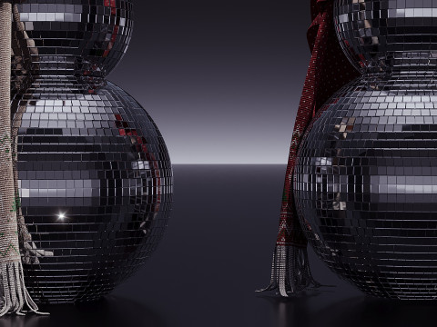 Dekoracje świąteczne 08 Model 3D