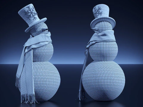 Christmas Decor 08 3D Model