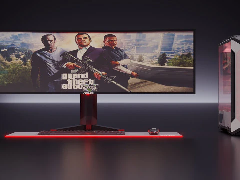 Asus Oyun Koleksiyonu 3D Model