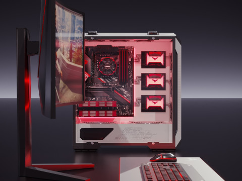 Collection de jeux Asus Modèle 3D