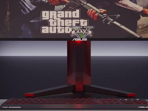 Collection de jeux Asus Modèle 3D