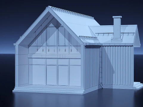 Barnhouse 3D Model