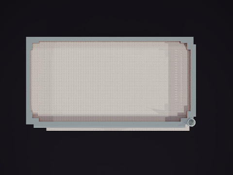 Edificio in mattoni Modello 3D