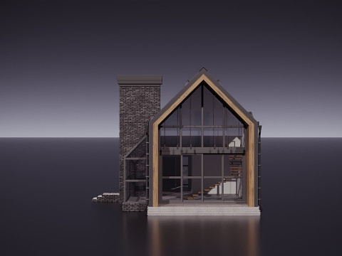 Brandhuis 00 3D Model