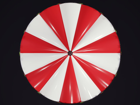 회전목마 3D 모델