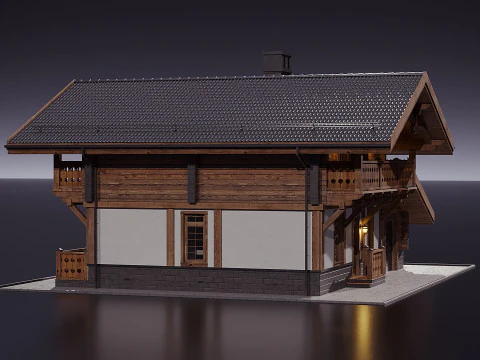 Country House 3D Model