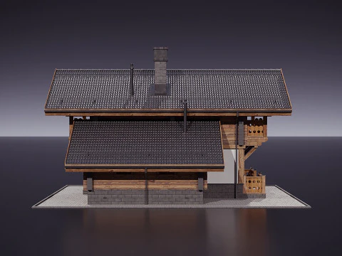 Country House 3D Model