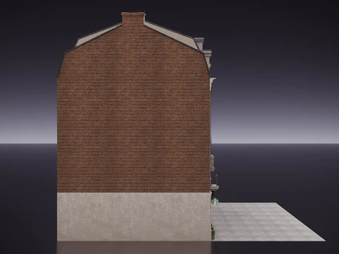 House facade 3D Model