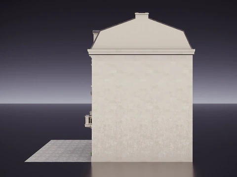 House facade 3D Model