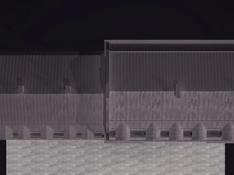 House facade 3D Model