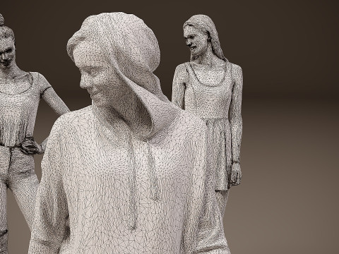 人物集×10 04 3Dモデル