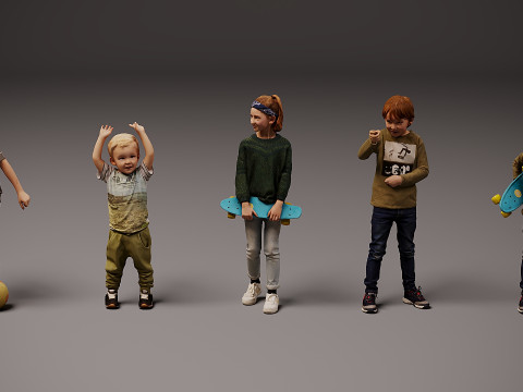 Colección Infantil x 5 000 Modelo 3D