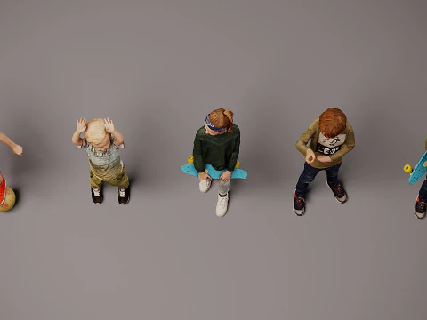 Childrens Collection x 5 000 3D Model