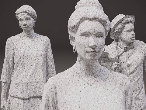 Koleksi orang x 10 13 Model 3D