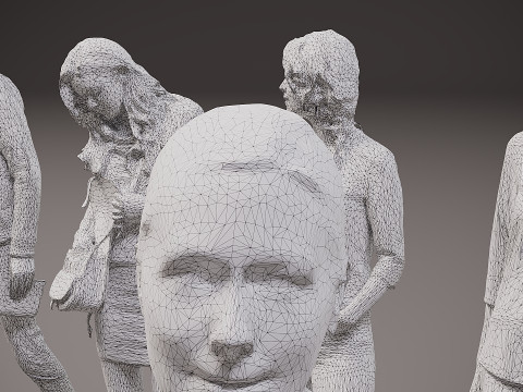 Koleksi orang x 10 13 Model 3D